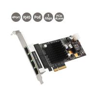 SIIG LB-GE0811-S1 ADDS FOUR INDEPENDENT GIGABIT ETHERNET PORTS TO PCIE 2.1 X4 ENABLED SERVER OR DE