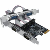 SIIG LB-S00114-S1 ADDS FOUR RS-232 SERIAL PORTS TO A PCI EXPRESS 1.1 ENABLED COMPUTER, DATA RATES