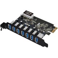 SIIG LB-US0514-S1 USB 3.0 7-PORT EXT PCIE HOST   