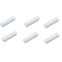 Brother LB3663-003 8.5"x11" Standard Perforated Paper Roll for PocketJet 7 Mobile Thermal Printer - 6 Roll/Pack - White