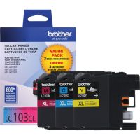 Brother LC1033PKS Innobella High Yield Cyan, Magenta, and Yellow Ink Cartridges