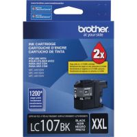 Brother LC107BK Innobella XXL Series Super High Yield Black Ink Cartridge