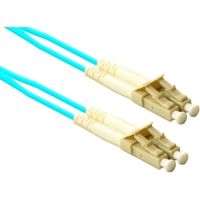 ENET LC2-10G-11M-ENC LC TO LC 50/125 10G DUPLEX MMF CABLE 11M AQUA