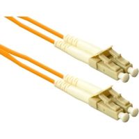 ENET LC2-50-15M-ENC 15M LC/LC DUPLEX MULTIMODE 50/125 OM2 OR BETTER ORANGE FIBER PATCH CABLE 15