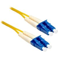 ENET LC2-SM-20M-ENC 20M LC/LC DUPLEX SINGLE-MODE 9/125 OS1 OR BETTER YELLOW FIBER PATCH CABLE 2