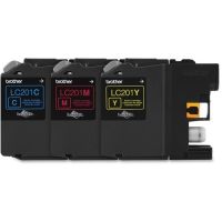 BROTHER LC2013PKS 3-PACK OF INNOBELLA STANDARD YIELD COLOR INK CARTRIDGES (1 EACH OF CYAN, MAGENTA