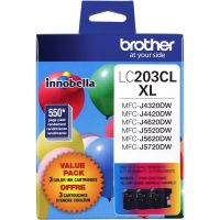 Brother LC2033PKS Innobella High Yield 3-Color Ink Cartridge Set