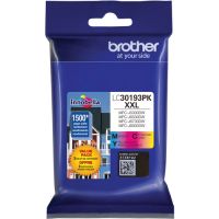 Brother LC30193PK Super High Yield XXL Three Color Ink Cartridge Set