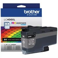 Brother LC406BKS INKvestment Tank Standard Yield Black Ink Cartridge