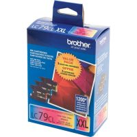 Brother LC793PKS Innobella Super High Yield XXL Cyan, Magenta, and Yellow Ink Cartridges