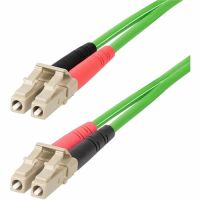 STARTECH LCLCL-10M-OM5-FIBER 10M (32.8FT) LC TO LC (UPC) OM5 MULTIMODE FIBER OPTIC CABLE, 50/125M DUPLEX LOMM
