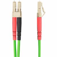 StarTech 7m (22.9ft) LC to LC (UPC) OM5 Multimode Fiber Optic Cable, 50/125µm Duplex LOMMF Zipcord, VCSEL, 40G/100G, LSZH Fiber Jumper Cord - LCLCL-7M-OM5-FIBER