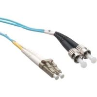 AXIOM LCSTOM4MD1M-AX LC/ST MULTIMODE DUPLEX OM4 50/125 FIBER OPTIC CABLE 1M