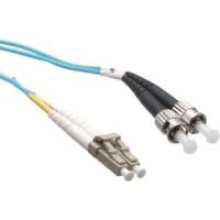 AXIOM LCSTOM4MD5M-AX LC/ST MULTIMODE DUPLEX OM4 50/125 FIBER OPTIC CABLE 5M