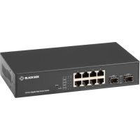 Black Box LGB710A LGB700 Series Web Smart Gigabit Ethernet Switch - switch - 10 ports - smart - TAA Compliant