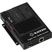 BLACK BOX LGC5600A GIGABIT ETHERNET (1000-MBPS) POE++ MEDIA CONVERTER - 10/100/1000-MBPS COPPER TO