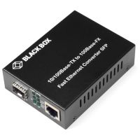 BLACK BOX LHC210A FAST ETHERNET (100-MBPS) MEDIA CONVERTER - 10/100-MBPS COPPER TO 100-MBPS FIBER