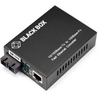 BLACK BOX LHC212A FAST ETHERNET (100-MBPS) MEDIA CONVERTER - 10/100-MBPS COPPER TO 10/100-MBPS SIN