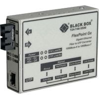 Black Box LMC1003A-R3 FlexPoint Modular Media Converter - fiber media converter - 1GbE
