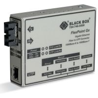BLACK BOX LMC1009A-R3 GIGABIT ETHERNET (1000-MBPS) MEDIA CONVERTER - 1000-MBPS COPPER TO 1000-MBPS SIN
