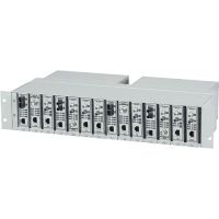 BLACK BOX LMC200-2PS MEDIA CONVERTER CHASSIS - 14-SLOT, RACKMOUNT, DUAL AC POWER SUPPLY