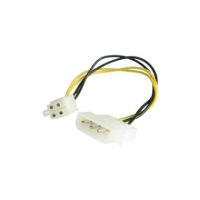 StarTech 6 inch LP4 to P4 Auxiliary Power Cable Adapter - LP4P4ADAP
