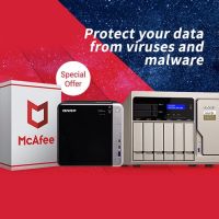 QNAP LS-MCAFEE-3Y MCAFEE ANTIVIRUS 3 YEARS LICENSE