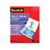 3M DISPLAY LS854-25G SELF-SEALING LAMINATING POUCHES GLOSS