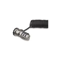 StarTech 6ft Laptop Cable Lock - Coiled Anti-Theft Security Cable - 3-Digit Combination - K-Slot - LTLOCK3DCOIL