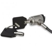 StarTech 6ft Laptop Cable Lock with Keys - Keyed Security Lock - K-Slot Computer/Device - Steel - LTLOCKKEY