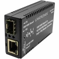 TRANSITION NETWORKS M/GE-PSW-PSE-01-NA POE MEDIA CONVERTER 1GE TP TO FIBE SFPR MINI 802.3AT PSE W/ -NA PWR