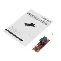 StarTech M2E4SFF8643 U.2 to M.2 Adapter for U.2 NVMe SSD, M.2 PCIe x4 Host Interface, U.2 SSD SFF-8643, M2 PCIe Adapter, TAA