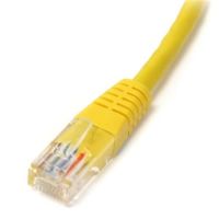StarTech Cat5e Patch Cable with Molded RJ45 Connectors - 10 ft. - Yellow - M45PATCH10YL