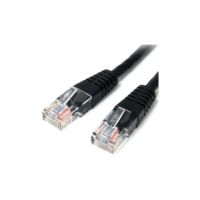 StarTech Cat5e Ethernet Cable 6 ft Black - Cat 5e Molded Patch Cable - M45PATCH6BK