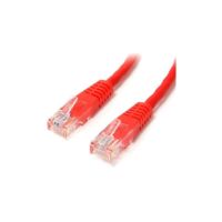 StarTech Cat5e Ethernet Cable 6 ft Red - Cat 5e Molded Patch Cable - M45PATCH6RD