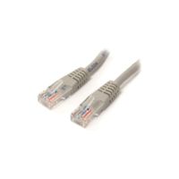 StarTech 7 ft Gray Molded Cat5e UTP Patch Cable - M45PATCH7GR