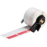 BRADY M6-32-427-RD SELF-LAMINATING VINYL WRAP AROUND WIRE AND CABLE LABELS FOR M6 M7 PRINTERS - 1.5