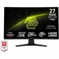 MSI MAG 274CQF 27" 1440p HDR 180 Hz Curved Gaming Monitor