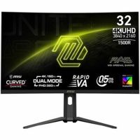 MSI MAG 321CUPDF 31.5 inch VA UHD Display 320Hz AdaptiveSync Curved Gaming Monitor
