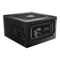 MSI MAG A850GL PCIE5 II 850W 80 PLUS Gold Modular Power Supply