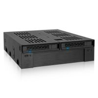 Icy Dock MB322SP-B ExpressCage 2.5"/3.5" to 5.25" Bay Adapter