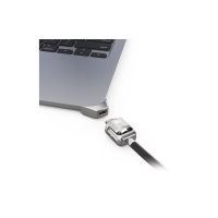 COMPULOCKS MBALDG04KL LEDGE LOCK ADAPTER FOR MACBOOK AIR 13IN M2 WITH KEYED LOCK SILVER
