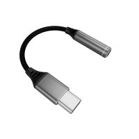 Max Cases MCA1HPXUSBC Headset Adapter 3.5mm plug to USBC Connector Black