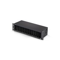 StarTech MCM15-MEDIA-CHASSIS 15-Slot Unmanaged Media Converter Chassis, 19in Rackmount for MCM Series, Full Power Isolation, TAA