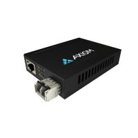 AXIOM MCP32-T2-M8L05-AX 1GBS POE+ RJ45 TO 1000BASE-SX FIBER MEDIA CONVERTER MMF, LC, 550M, 850NM