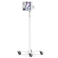 COMPULOCKS MCRSTDEXW13APXW IPAD AIR M2 & M3 13IN, APEX ENCLOSURE ROLLING CART - RISE FREEDOM EXTENDED WHITE