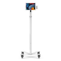 COMPULOCKS MCRSTDEXWUCLGVWMW UNIVERSAL TABLET CLING MEDICAL ROLLING CART EXTENDED WHITE