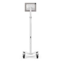 COMPULOCKS MCRSTDWSMP01W UNIVERSAL INVISIBLE MOUNT MEDICAL ROLLING CART WHITE