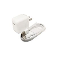 Total Micro MD836LL/A-TM Adapter w/Cable - Apple iPhone, iPad, iPod - 12W Lightning