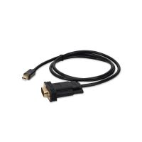 ADDON MDISPORT2VGAMM3B 91.00CM (3.00FT) MINI-DISPLAYPORT MALE TO VGA MALE BLACK ADAPTER CABLE